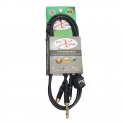 ProX XC-PYR05 5ft Dual RCA Male to Dual 1/4 Inch TS Male Audio Cable for Recording Studios, DJ Equipment, Analog Audio Systems, and Live Sound Applications