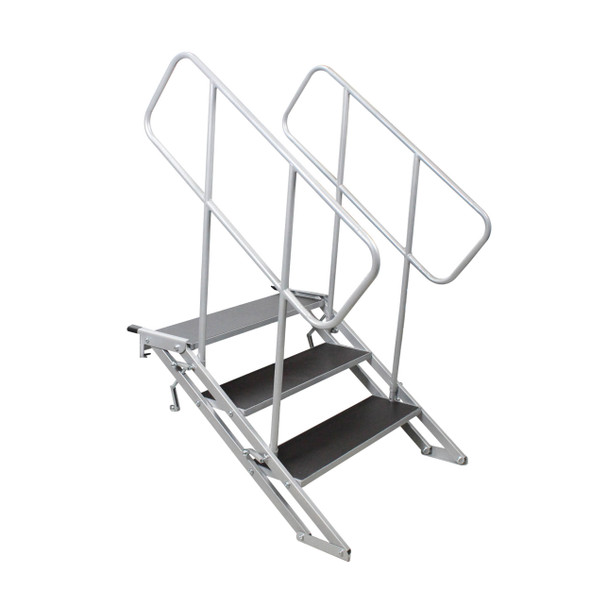 ProX Adjustable & Foldable 3 Step 24" (22"-26") Incl. Railing 