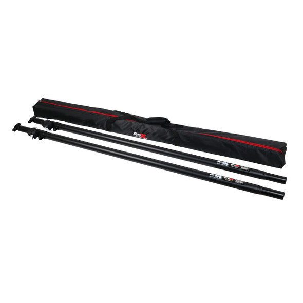 ProX Set of 2 Atlas Telescoping Poles Black 56" "96" Adjustable Height