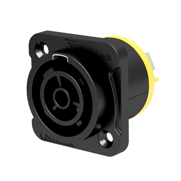 ProX XC-SAC3MPX Power Twist True Power Male socket with IP65 waterproof locking panel mount design