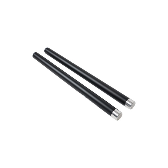 ProX 20" Set of 2 Speaker Extension Poles with M20 Thread and 1-3/8 in. Adapter " Black, 200 lb Capacity