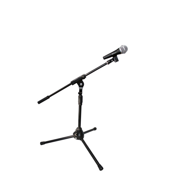 ProX Short Tripod Microphone Stand W/Boom
