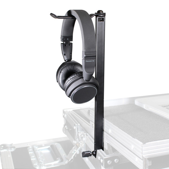 ProX Headphone Pole Stand For Cases 12" Shaft with Rotating Hook