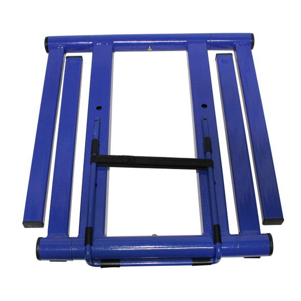 ProX XO DJ Foldable Laptop Stand with Adjustable Shelf & Carrying Bag - BLUE