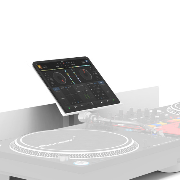 ProX White Universal Tablet Mounting Stand for B3 DJ Table Workstation by Humpter