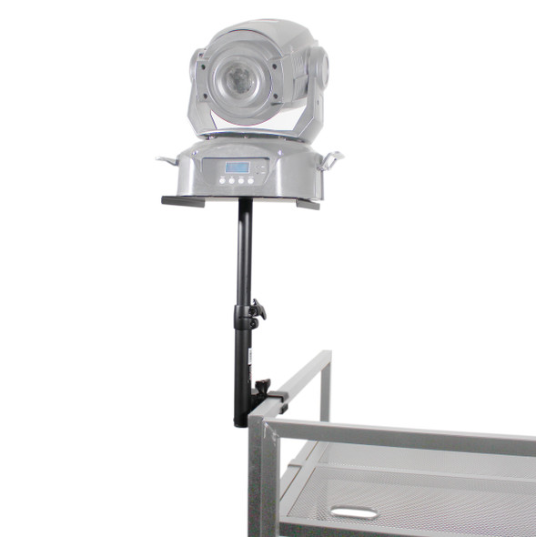 ProX Universal Studio Monitor Speaker Tray and Lighting Stand for DJ Facade