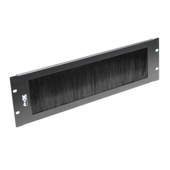 ProX 3U Rack Panel Brush Cable Management Slot Strips