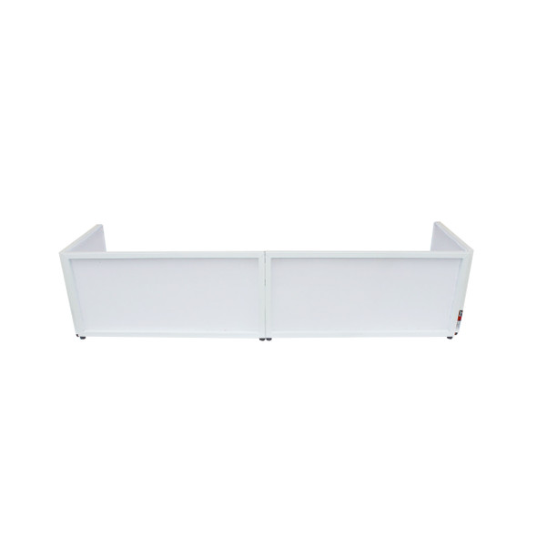 ProX Replacement Scrim Set White " For 6 Ft. Table Top Facade Incl. 2 Front Panels and 2 Side Panels