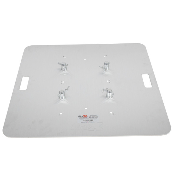 ProX 30" Aluminum 6mm Truss Base Plate for F34 F32 F31 Conical Square Truss with Connectors