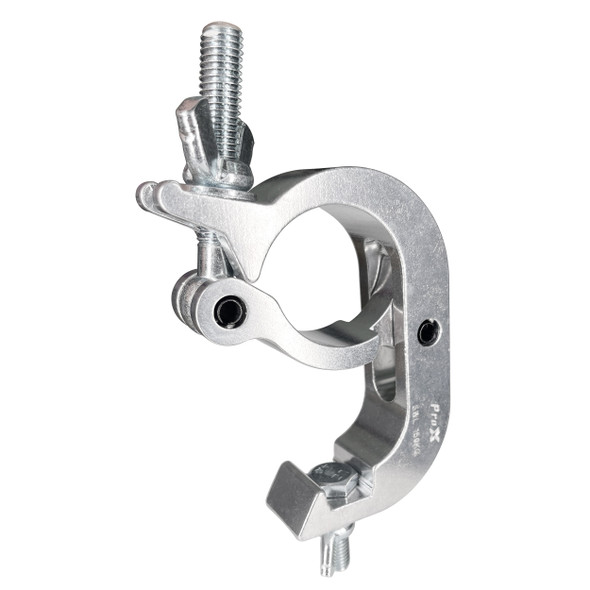 ProX Aluminum Pro Slim Hook Style Clamp for 2" Truss Tube Capacity 330 Lbs.