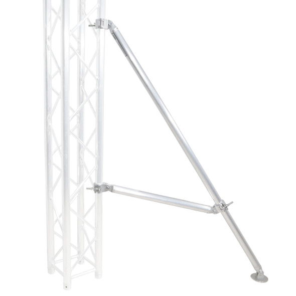 ProX Truss Post Outrigger Brace and Lower Support Bar with Hinged Rubber Feet