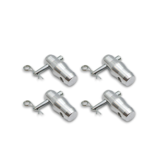 ProX Set of (4) Double Sided Conical Couplers with connectors and pins