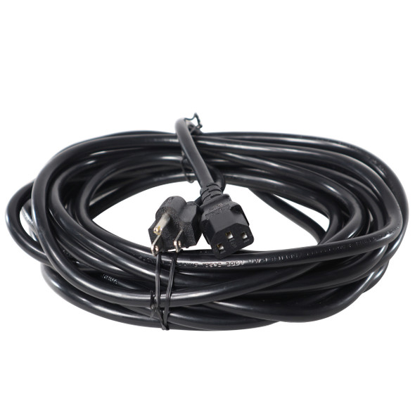 ProX XC-IEC14-06 6ft NEMA 5-15P to IEC C13 replacement power cord coiled for display with durable 14AWG construction.