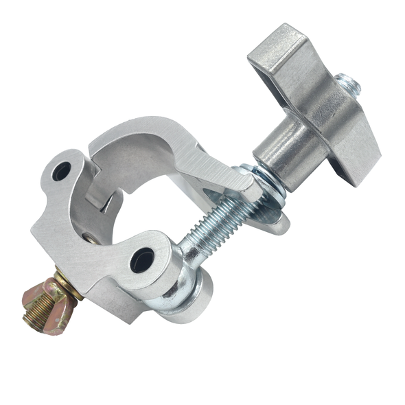 ProX T-C4SH-BLK Slim O-Clamp with Big Wing Knob fits 1.5-2.0 in Tube Capacity 661 LBS M10 Bolt " Aluminum