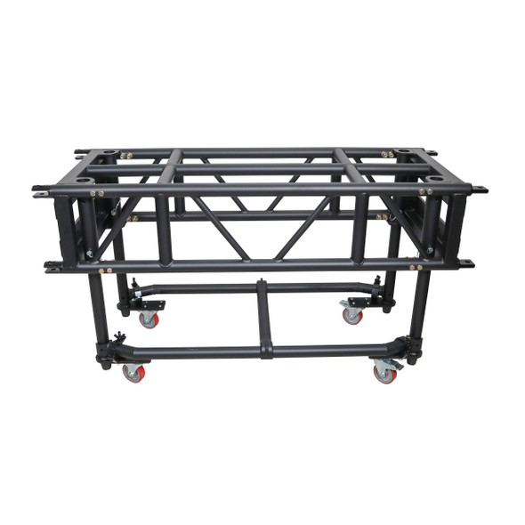 ProX 5 Ft. Pre-Rig Truss Segment with Removable Rolling Base System BLACK
