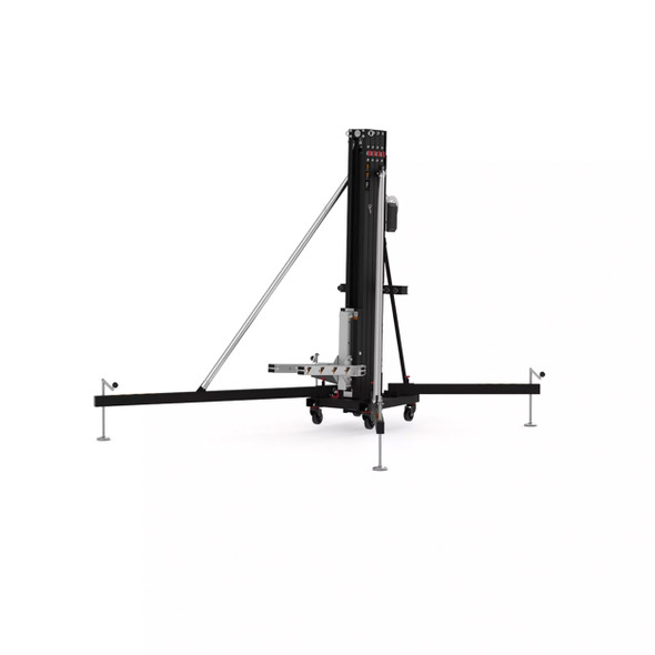 ProX FANTEK Front Loading Lifting Tower w/ Line Array Adapter & Hanging Ring " 16 Ft. 518 lbs Capacity Max