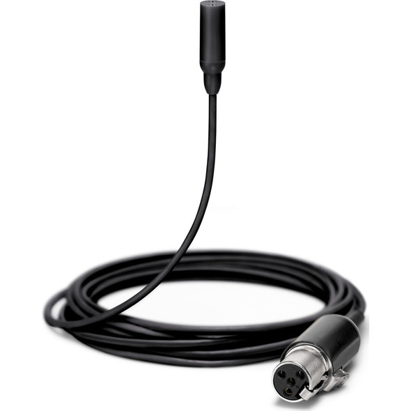 Shure TwinPlex TL48 Omnidirectional Lavalier Microphone TA4F Black