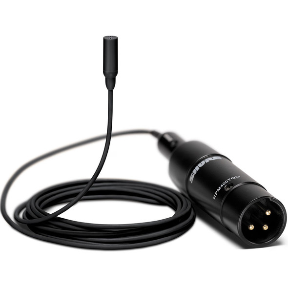 Shure TwinPlex TL48 Omnidirectional Lavalier Microphone XLR Black