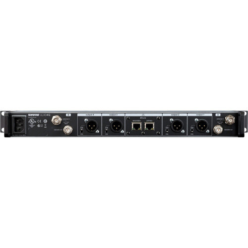 Shure ULXD4Q-G57 Quad-Channel Digital Wireless Receiver
