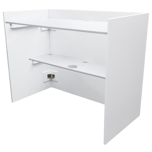 Odyssey Cases PDJBOOTH483824WHITE Folding DJ Booth White