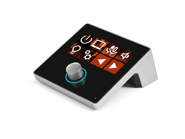 BSS OMNI-KP-T8BV Tabletop Keypad with 8 Buttons and Rotary Control