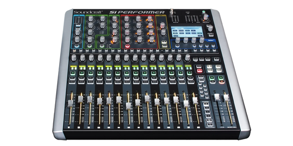 Soundcraft SCR-5039954 Si Performer 16-Channel Digital Live Mixer