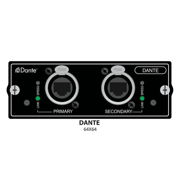Soundcraft 5031819.v Dual port Cat 5 Dante card
