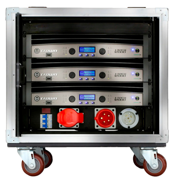 Crown VRack 12000HD Complete Touring Amplifier Rack