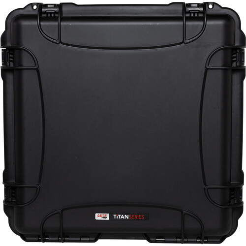 Gator Waterproof Case with Diced Foam Insert (Black, 24 x 24 x 14.2") 