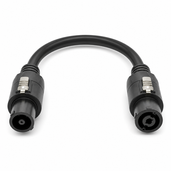 EAW 2071290 10-Inch powerCON TRUE1 Male-to-Female AC6 Link Cable