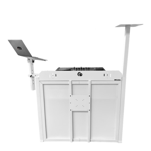 Odyssey Metal Werks DJ Booth with TV Mounting Bracket