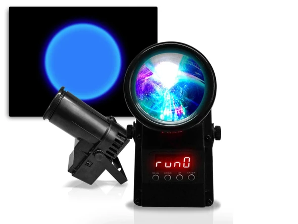 Technical Pro LGSPOT1x Pro DMX DJ Multicolor LED Spotlight