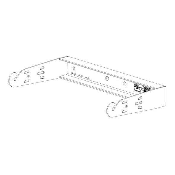 EAW 2071005 ACC ALUMINUM BLACK MKD800 U-BRACKET
