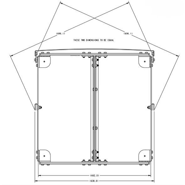 EAW 2047169-00 ACCESSORY RADIUS FLYBAR [FBX100]