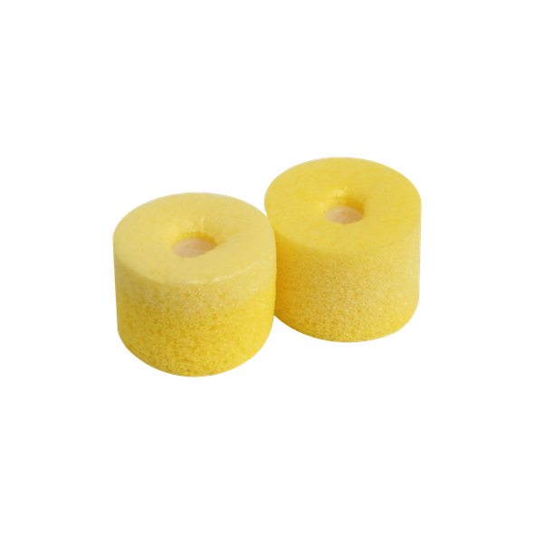 Shure EAYLF1-100 Yellow Foam Earphone Sleeves (100 Pieces)