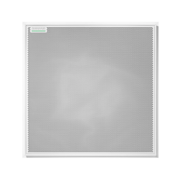 Shure MXA925W-S-60CM Ceiling Array Microphone, White, Square, 60CM