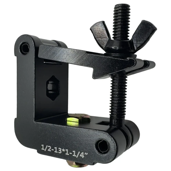 Odyssey LAC50SQ2B Square Half Coupler Anodized Black