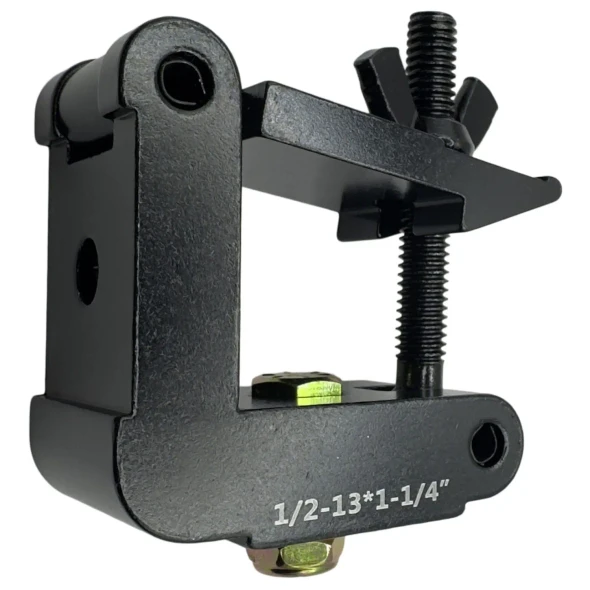 Odyssey LAC50SQ2B Square Half Coupler Anodized Black