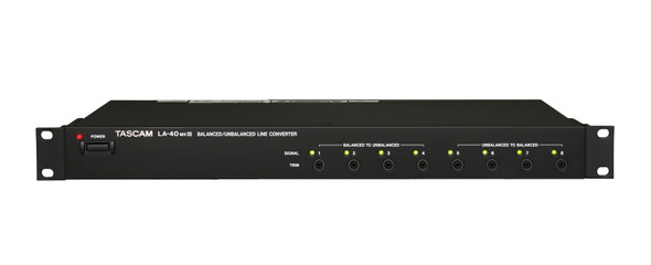 TASCAM LA-40MKIII 4-Channel Bidirectional Balanced/Unbalanced Line Converter