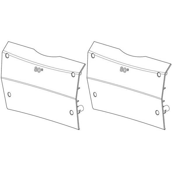 Bose AMWG4080 ArenaMatch AM40 80° Horizontal Waveguide Pair