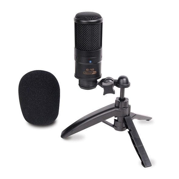 DJ Tech Jammin Pro C-10 Professional Large-Diaphragm Condenser Microphone