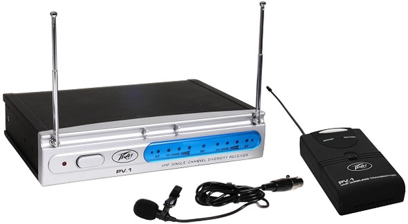 Peavey PV-1 U1 BL 911.700MHZ Wireless Microphone System