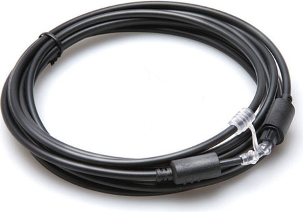 Hosa OPQ-210 Fiber Optic Cable - Toslink to Mini-Toslink, 10ft.