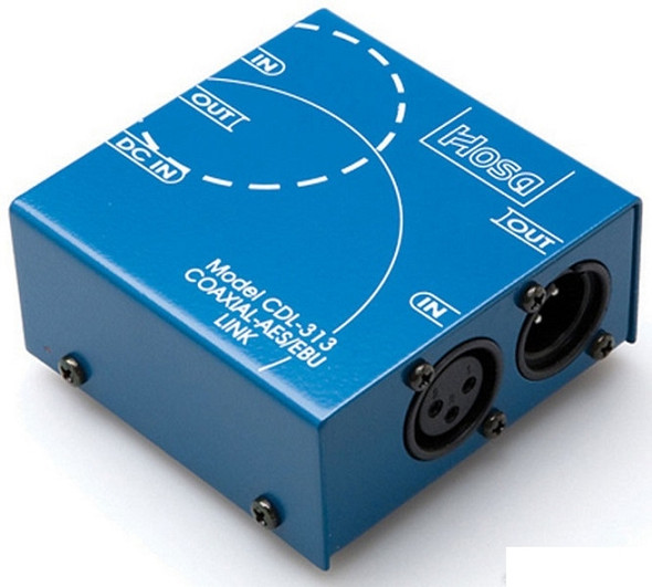Hosa CDL-313 Digital Audio Interface - S/PDIF Coax to AES/EBU