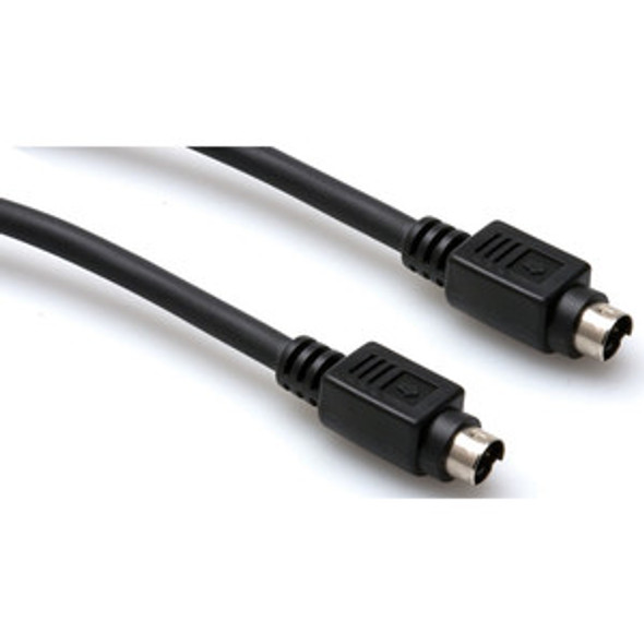 Hosa SVC S-Video Cable - S-Video to Same, Gold-Plated Pins