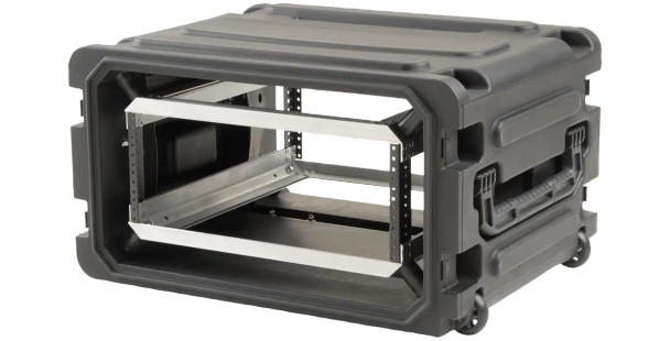 SKB 4U 20-inch Deep rSeries Rolling Shock Rack