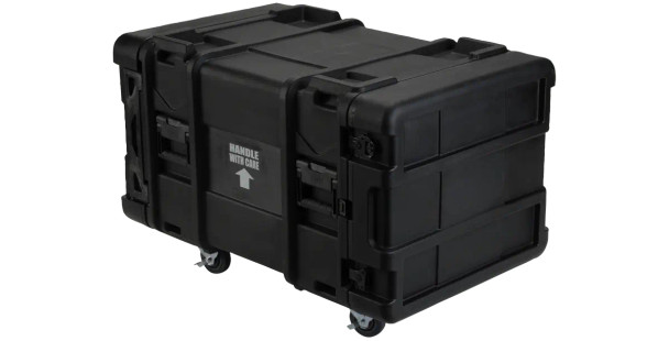 SKB 8U 28-inch Deep rSeries Shock Rack 