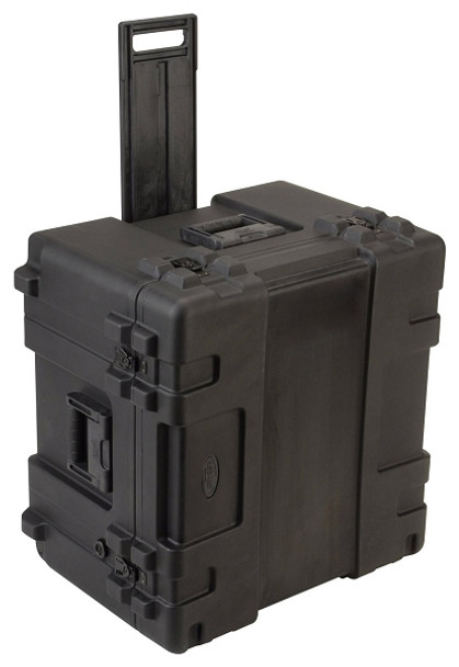 SKB 3R2423-17B-CW Roto-Molded Mil-Standard Utility Case with Cubed Foam Interior and wheels