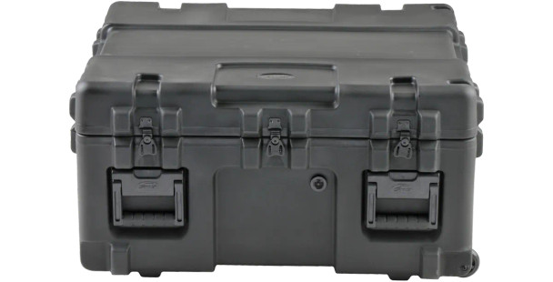 SKB 3R3025-15B-CW Roto-Molded Mil-Standard Utility Case with Cubed Foam Interior and Wheels
