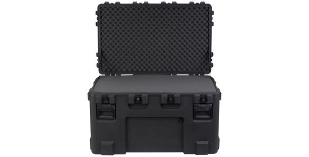 SKB 3R4024-24B-L Roto-Molded Mil-Standard Utility Case with Layered Foam Empty Interior